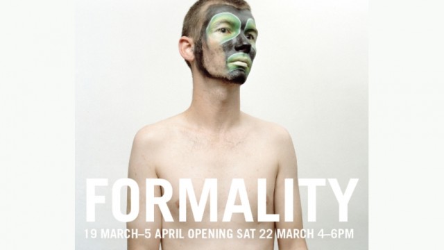 GALLERY 1 & 2 : MAR 19 - APR 5 'FORMALITY' by Guest Curator Paul Batt